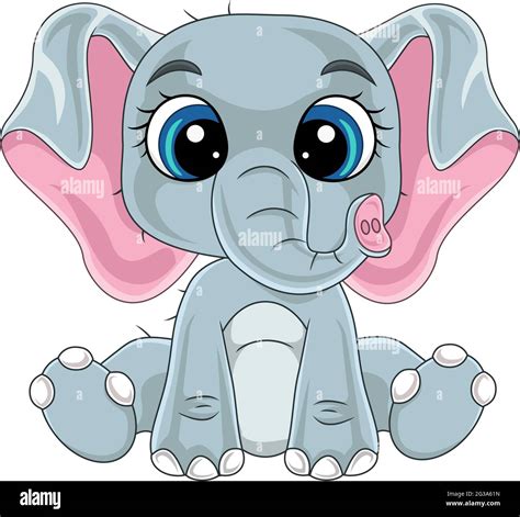 elephant cute cartoon